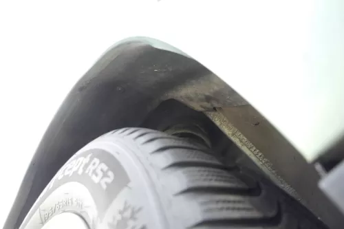 Audi 80 Kotflügel vorne links grün LY6N (159846)