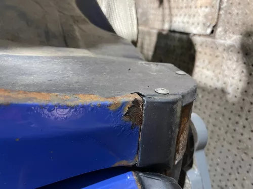 Audi A3 8L Kotflügel vorne rechts blau LY5M - ROST (159865)