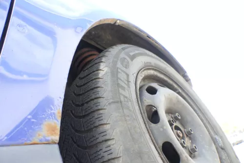 Audi A3 8L Kotflügel vorne rechts blau LY5M - ROST (159865)