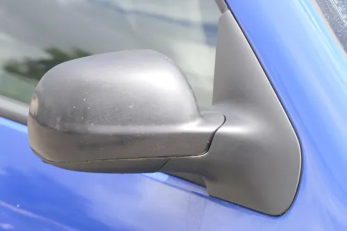 VW Golf 4 Bora manueller Spiegel vorne rechts Außenspiegel schwarz (159932)