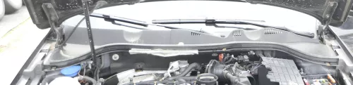 VW Passat 3C Abdeckung Windlauf Verkleidung Wischer Wasserkasten Wasserabweiser (159965)