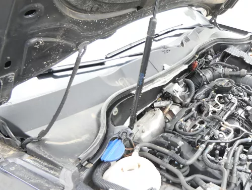 VW Passat 3C Abdeckung Windlauf Verkleidung Wischer Wasserkasten Wasserabweiser (159965)