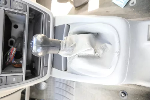VW Passat 3B Mitteltunnel für Aschenbecher Verkleidung um Schaltknauf graau