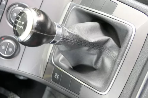 VW Passat 3C 5-Gang Schaltknauf Schaltsack Schaltung Schaltknüppel original Sch (160027)