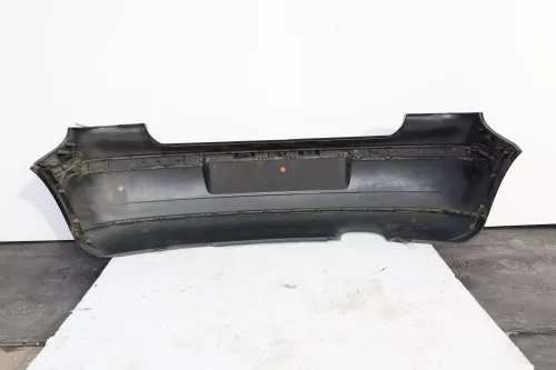 VW Polo 9N 9N3  Limousine Stoßstange hinten Heckstoßstange Stoßfänger schwarz (160095)