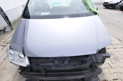 VW Touran 1T Caddy 2K Motorhaube Klappe Frontklappe grau LD7X platinumgrey 100 (160100)