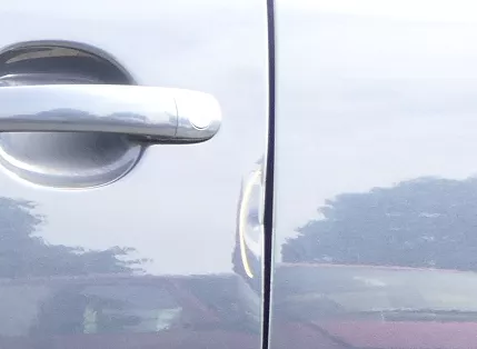 VW Golf 5 V 1K Tür vorne links Fahrertür 4/5-Türer blau grau LC5F TÜRBLATT  (160127)