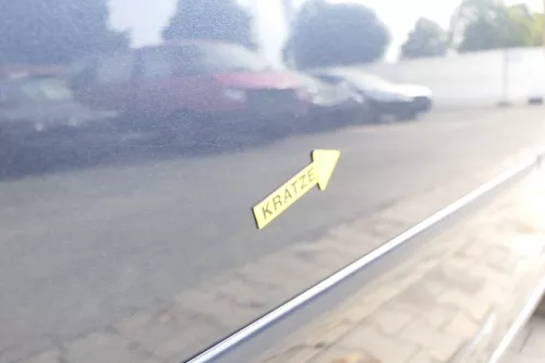 VW Golf 5 V 1K Tür vorne links Fahrertür 4/5-Türer blau grau LC5F TÜRBLATT  (160127)