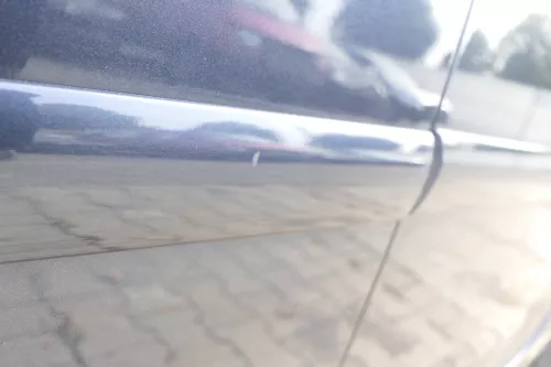 VW Golf 5 V 1K Tür vorne links Fahrertür 4/5-Türer blau grau LC5F TÜRBLATT  (160127)