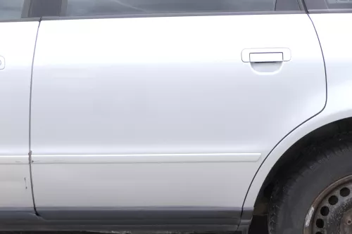 Audi A4 B5 Tür Türblatt hinten links grau silber LY7M Kombi Limo (160169)