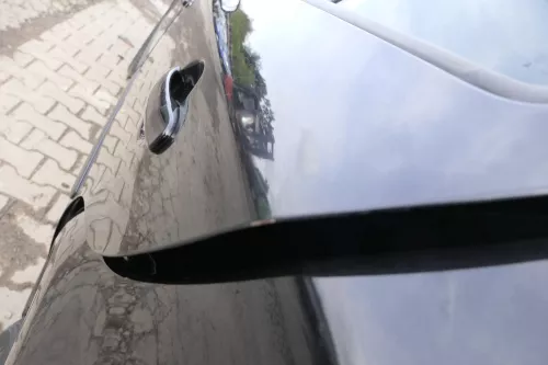 Skoda Octavia 1U Limousine Tür hinten links schwarz LF9R (160205)