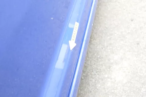 VW Touran 1T3 1T Tür hinten rechts Beifahrerseite blau LL5M - ohne Anbauteile (160219)