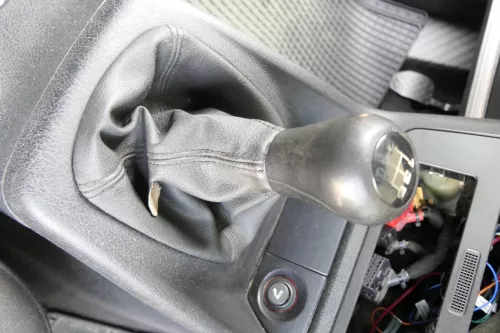 Audi A4 B5 Schaltknauf Schaltsack Schaltung Schaltknüppel original