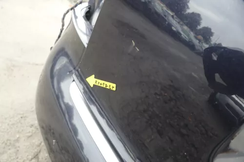 Audi A4 B6 8E Kombi Avant hinten Heckklappe mit Scheibe Deckel blau LZ5L ohneAnb (160439)