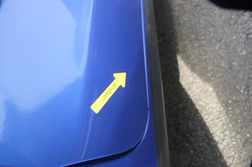 VW Polo 9N 9N3 Tür hinten rechts 4/5-Türer blau LA5M (160516)