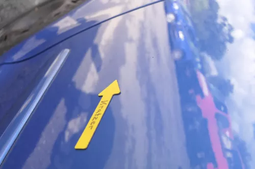 VW Polo 9N 9N3 Tür vorne links Fahrertür 4/5-Türer blau LA5M ohneAnbautei (160521)