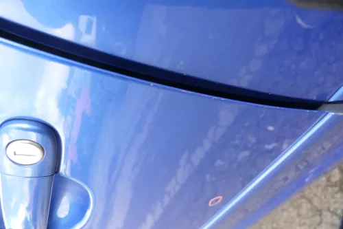 VW Polo 9N 9N3 Tür vorne links Fahrertür 4/5-Türer blau LA5M ohneAnbautei (160521)