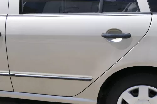 Skoda Fabia 6Y Combi Variant Kombi Tür hinten links gelb gold beige LF8F Ohne (160662)
