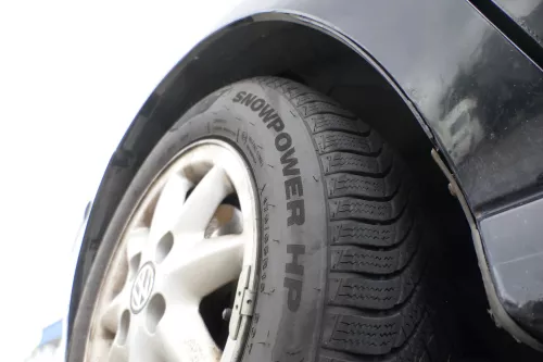 VW Polo 6N2 Kotflügel vorne links schwarz LC9Z (bis unterm Schweller) (160792)