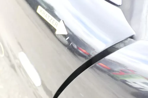 VW Polo 6N2 Kotflügel vorne links schwarz LC9Z (bis unterm Schweller) (160792)