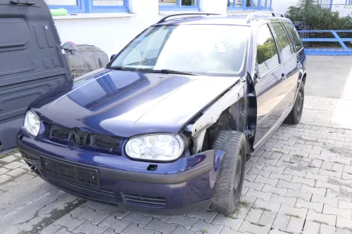 VW Golf 4 Motorhaube Haube Klappe vorne blau LB5N indigoblau 160907 (160907)