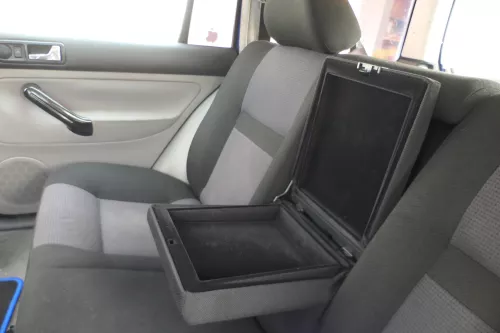 VW Golf 4 Bora Variant Kombi Sitz Rückbank Rücksitzbank Sitzfläche hinten Sitze  (160915)