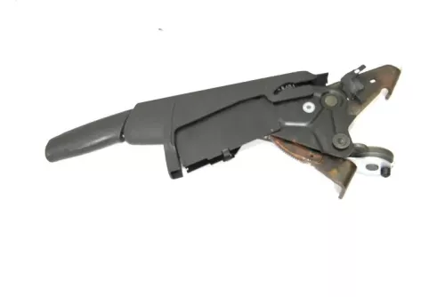 Audi A4 8E B6 B7 Handbremse Feststellbremse schwarz Leder Griff (160989)