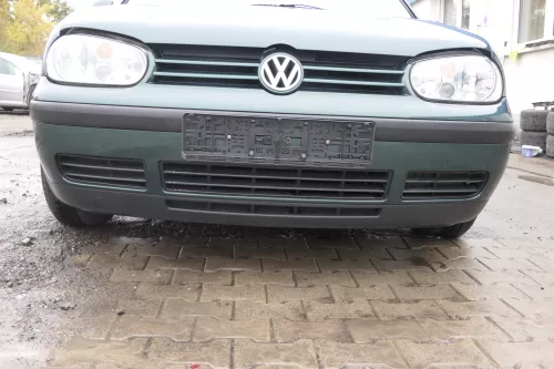 VW Golf 4 1J Stoßstange vorne Stoßfänger vorn grün LC6M Frontstoßstange (161056)