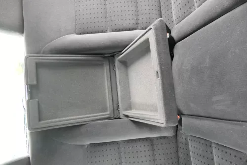 Golf 4 Limousine Sitz Rückbank Rücksitzbank Sitzfläche Sitze Kopfstützen Velour (161088)