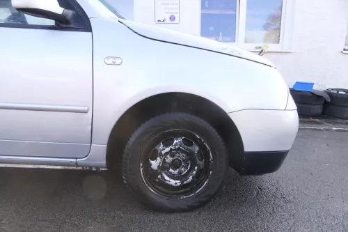 VW Lupo 6X Kotflügel vorne rechts silber grau LA7W reflexsilber