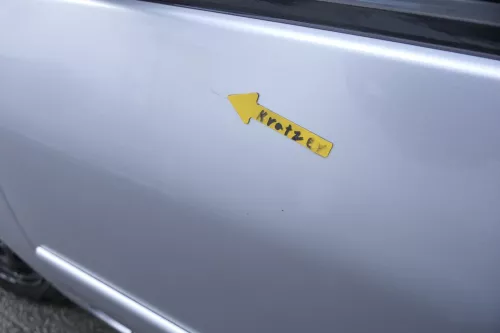 VW Lupo Seat Arosa Tür vorne links Fahrertür silber g LA7W (mechanischer Fenster (161135)