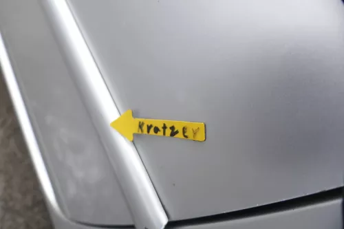 VW Lupo Seat Arosa Tür vorne links Fahrertür silber g LA7W (mechanischer Fenster (161135)