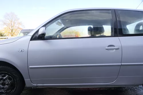 VW Lupo Seat Arosa Tür vorne links Fahrertür silber g LA7W (mechanischer Fenster (161135)