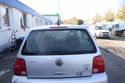VW Lupo 6X Heckklappe Klappe Kofferraumklappe Scheibe silber LA7W grau (161136)