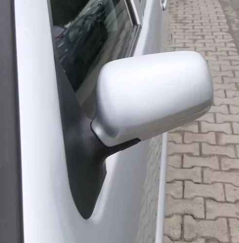 VW Polo Kombi elektrisch Spiegel vorne links Außenspiegel silber LS7N bisBj1999 (161150)