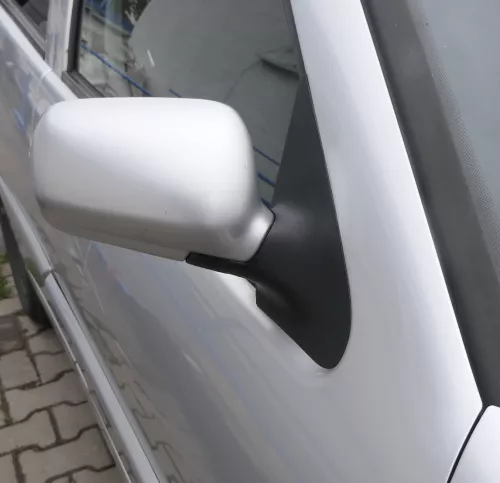 VW Polo Kombi elektrisch Spiegel vorne rechts Außenspiegel silber LS7N bisBj1999 (161151)