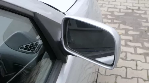 VW Polo Kombi elektrisch Spiegel vorne rechts Außenspiegel silber LS7N bisBj1999 (161151)