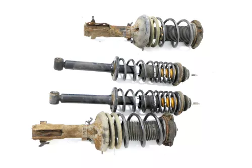 4x Polo 6N2 Federbein Feder Federn Stoßdämpfer vorne links + rechts + hinten (161250)