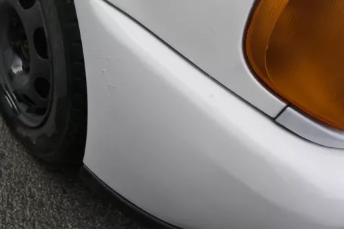 VW Polo 6N Stoßstange vorne breite Styling XXL Frontstoßstange weiß LB9A (161252)