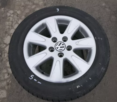 1x Golf 5 Eos Passat Original Alufelge Alu 3C0601025AE 7J x16H2 ET45 Touran   3 (161294)