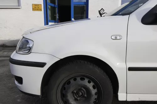 VW Polo 6N2 Kotflügel vorne links weiß LB9A (bis unterm Schweller) (161330)