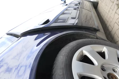 Audi A6 4B C5 Tür Türblatt hinten rechts blau LZ5T (161369)