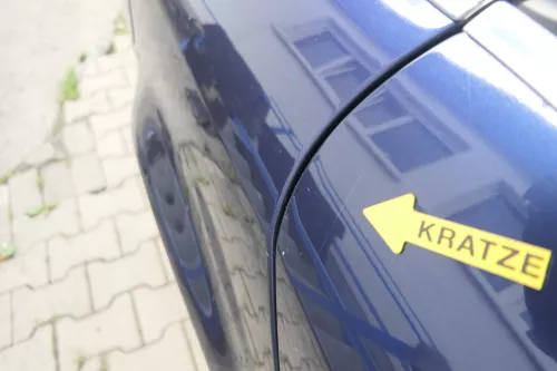 Audi A6 4B C5 Tür Türblatt hinten rechts blau LZ5T (161369)