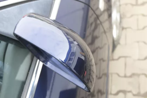 Audi A6 4B Spiegel Außenspiegel rechts elektrisch blau LZ5T (161376)