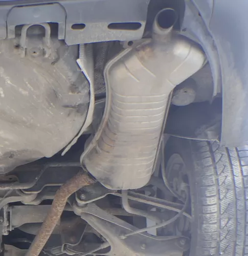 Audi A6 4B Quattro Auspuff Endschalldämpfer hinten rechts 4B0253609P ALF ARJ AGA (161397)