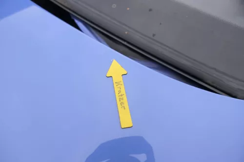 VW Lupo Motorhaube KLappe vorne blau LR5A (161463)