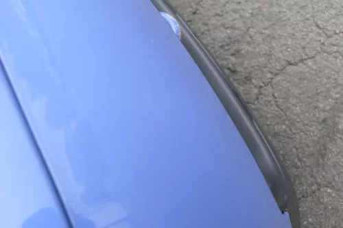 VW Lupo Stoßstange vorne Frontstoßstange Stoßfänger blau LR5A jazzblue (161464)