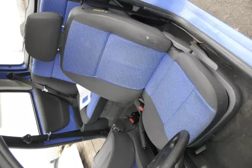 Seat Arosa Lupo Sitz vorne links Fahrersitz Höhenverstellung blau schwarz (161470)