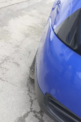 VW Lupo 6x Stoßstange vorne Frontstoßstange Stoßfänger blau LW5Z jazzblue (161473)