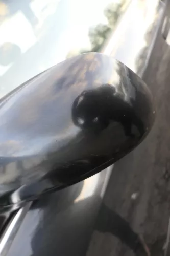 Audi A6 4B Spiegel Außenspiegel links elektrisch schwarz LZ9W mit GLAS (161559)